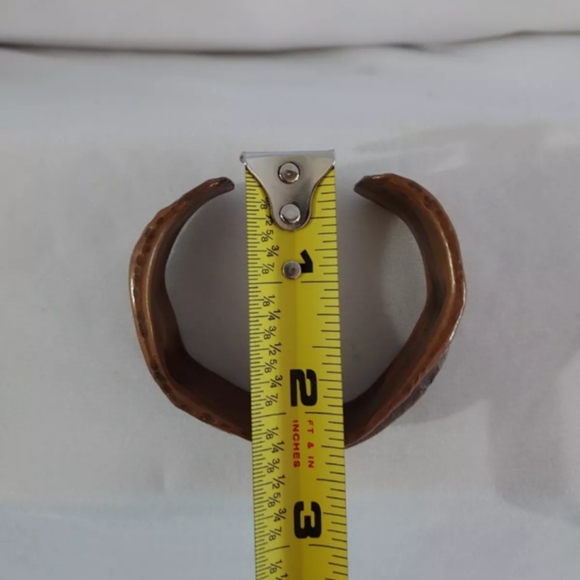Copper Cuff / Hand Forged - Picture 4 of 5